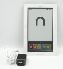 Barnes & Noble Nook 1st Edition E-Reader BNRV100 White 1.25GB picture