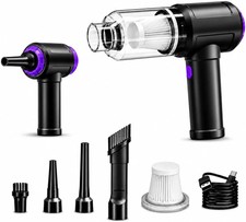 3-In-1 14.5KPA Keyboard Vacuum Cleaner 110000RPM Electric Air Duster For PC Car picture