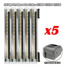 5PCS 203dpi Printhead for Zebra GT800 GT820 GT830 Thermal Printer P1025950-019 picture