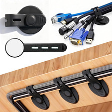 Cable Management under Desk, 2026 New Upgraded Cord Organizer, Silicone Cable Ti picture
