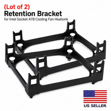 (Lot of 2) Retention Bracket for Intel Socket 478 Cooling Fan Heatsink picture