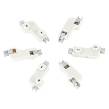 DUROCK MX Hotswap Sockets - Mechanical Keyboard Switches (White, 110pcs) picture