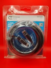 Commercial Electric 7 ft CAT6 Patch Cord Black - 1000 015 607. NEW SEALED picture