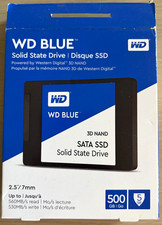 Western Digital WD Blue 500GB 2.5in SATA Internal Solid State Drive/SSD picture