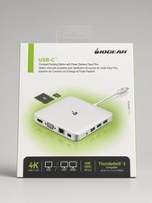 IOGEAR GUD3C03 Compact USB-C Docking Station with Power Delivery Pass-Thru picture