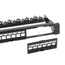 1/2PCS 24-Port 1U 19