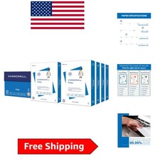 High-Quality 20 lb Printer Paper, 8.5 x 11, 4000 Sheets - ColorLok Tech Included picture