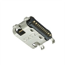 5Pcs Type-C Connection Port Horizontal Female 16 Pin 4-Legged Sinking Plate 1.6 picture