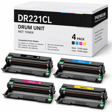DR221CL Drum Unit Toner replacement for  HL-3170CDW HL-3170 HL-3180CDW HL-3140CW picture