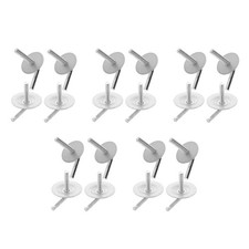 20Pcs Universal Fan Base Fixing Screws Silver Iron Fan Pedestal Assembly picture