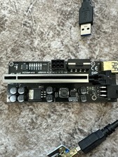 PCE164P-N10 VER010S Plus PCI-E 1x To 16x Video Card/Graphics Card(bin-8) picture