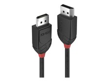 Lindy DisplayPort Black Line Cable 3m Digital/Display/Video Cable 36493 picture