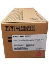 Ricoh 407655 Magenta Toner Cartridge SP C252HA Genuine OEM Original picture