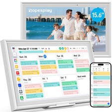 Dopesplay | 15.6'' Digital Calendar Touchscreen Photo Frame 64GB Wi-Fi Wall/Desk picture