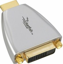 Rocketfish RF-G1173 1080p HDMI Male to Dvi-d Female Adapter Rf-g1173 picture