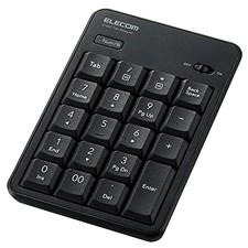ELECOM Numeric Keypad Bluetooth Quiet Design Antibacterial Compatible with picture