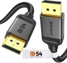 Silkland 54Gbps Displayport Cable 2.1 [VESA Certified], DP 2.1 Cable [16K@30Hz, picture