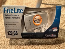 SmartDisk FireLite 120GB 5400RPM Portable External Hard Drive USB 2.0 NOS New picture