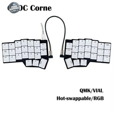 Corne Split Mechanical Keyboard Hot-Swap Kailh Choc V1/V2 RGB VIAL 42 Key picture