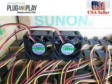Pack of 2x Quiet replacement fans for Netgear M4100-12GF (GSM7212F) picture