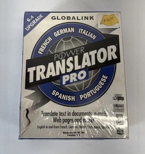 NEW Sealed Globalink Power Translator Pro 6.4 PC Software French Spanish READ picture