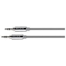 Belkin F8Z181TT06GLD-P Stereo Audio Cable - 6 ft 1 x Mini-phone Male picture