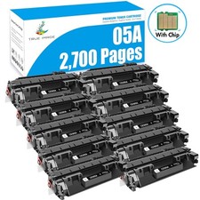 10PK CE505A Toner Cartridge for HP 05A LaserJet P2035 P2035n P2055dn P2055 P2050 picture