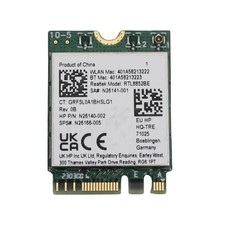 N26166-005 HP Wlan 6 Realtek Choya Ax 1X1 Fox 17-Cn3053Cl 