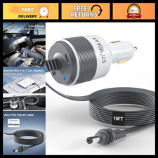10FT Flat Cable Mini Car Adapter for Starlink, 24V Signal Booster - Fast Chargin picture