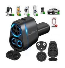 Aurisyn 2-in-1 CCS1 to NACS & J1772 to Tesla Adapter, Max 250kW 500V Fast Cha... picture