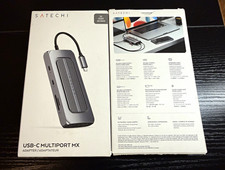 Satechi USB-C Hub Multiport MX Adapter 5-in-1 HDMI USB-A SD MicroSD Gray  picture