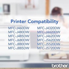 LC2033PKS CYAN/MAGENTA/YELLOW HIGH YIELD INK CARTRIDGE, 3/PACK BROTHER picture