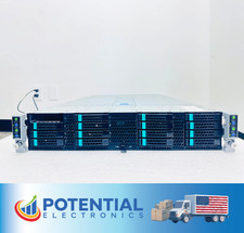 INTEL H2000 2U SERVER 16x 2.5” BAY 4 Node S2600BP, 8x CPU 6x 120GB SSD 2x PSU 🚚 picture