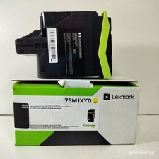 OB 10.5oz/298g-Lexmark 75M1XY0 Extra High Yield Yellow Toner Cartridge picture