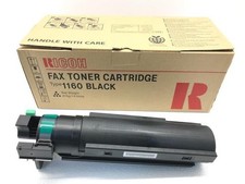 Genuine OEM Ricoh 430347 Fax Black Toner Cartridge picture