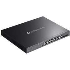 TP Link SG3428MP 28-Port Managed Switch PoE+ Black picture