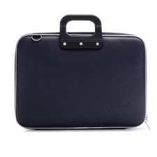 Navy Classic Bombata Laptop bag, Bloomingdales. NEW IN BOX picture