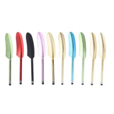 10pcs Feather Capacitive Stylus Metal Touchscreen Pen Handwriting Capacitive Pen picture