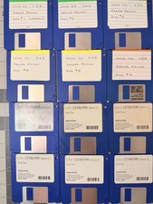 Vintage Lotus 1-2-3 for DOS Release 2.3 Server Edition - Complete Set Disks 1-6 picture