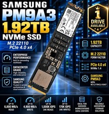Samsung PM9A3 1.92TB NVMe M.2 22110 Enterprise SSD MZ1L21T9HCLS-00A07 picture