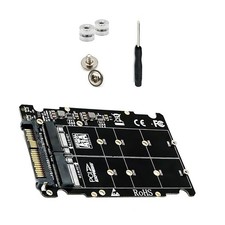 M.2 NVME SSD Key M + NGFF SATA SSD Key B to U.2 SFF-8639 Adapter Supports 2280 picture