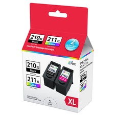 2x PG-210XL CL-211XL Ink replacement for Canon PIXMA MP280 MP480 MP490 MP495 picture