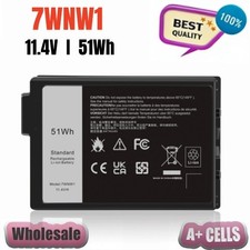 LOT 50x 7WNW1 Battery For Dell Latitude 5420 5424 7424 Rugged Extreme DMF8C 51Wh picture