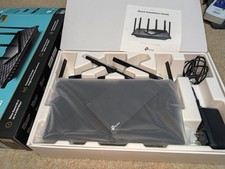 TP-Link AX5400 Archer AX73 Dual-Band Gigabit Wi-Fi 6 Router with box picture