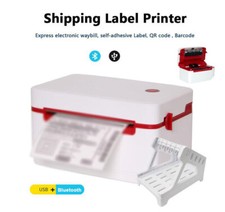Utility High Speed Shipping Label Printer Barcode USB Bluetooth Direct Thermal picture