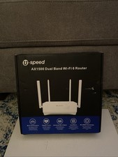 U-speed AX1500 WiFi 6 Router 1.5 Gbps Gigabit Dual Band Beamforming Full Gigabit picture