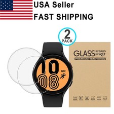 2PK Tempered Glass Protector For Samsung Watch Ultra/7/6/5/4 Classic 40/43/44/47 picture
