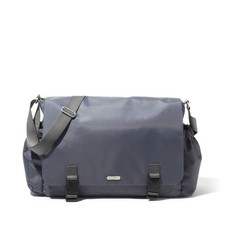 Baggallini Womens Essential Laptop Messenger Charcoal Gray Eme818 picture