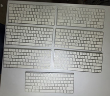 LOT OF 7 Apple Magic Keyboard A1644 Silver Wireless Bluetooth Keyboard picture