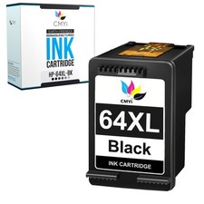 CMYi 1-Pack Replacement 64XL Black Ink Cartridge for HP ENVY 6220 6230 6232 6255 picture